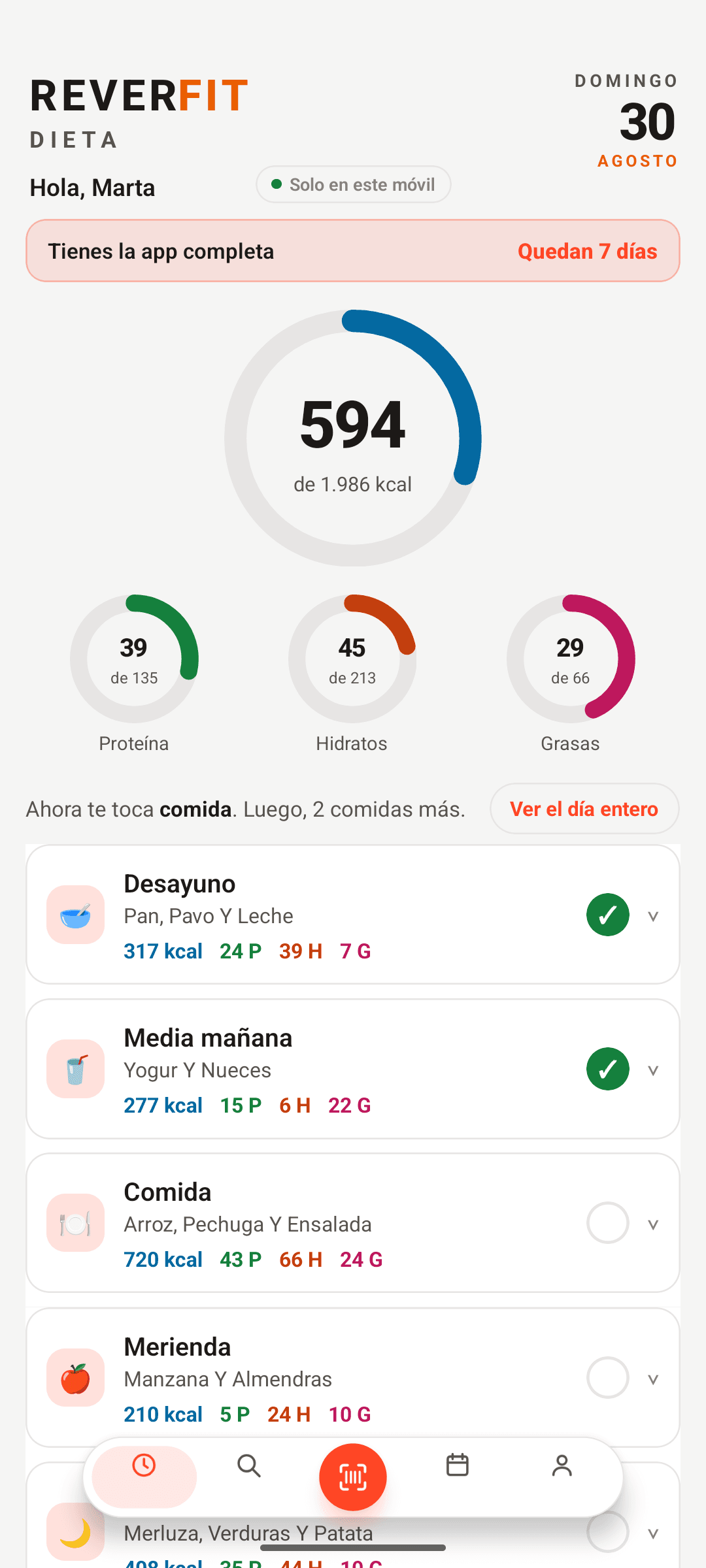 Reverfit Dieta