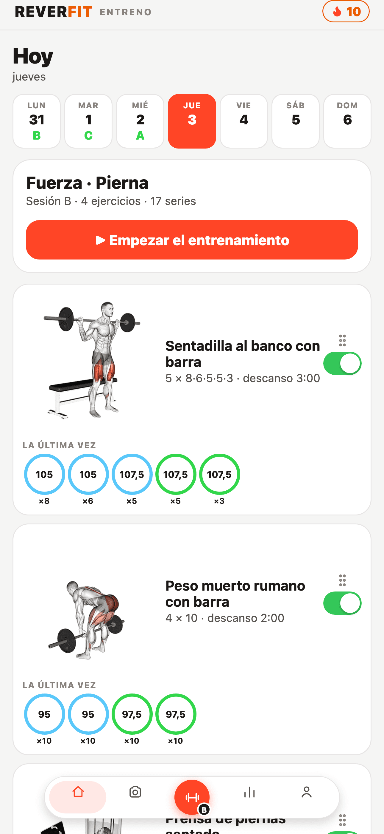 Reverfit Entreno