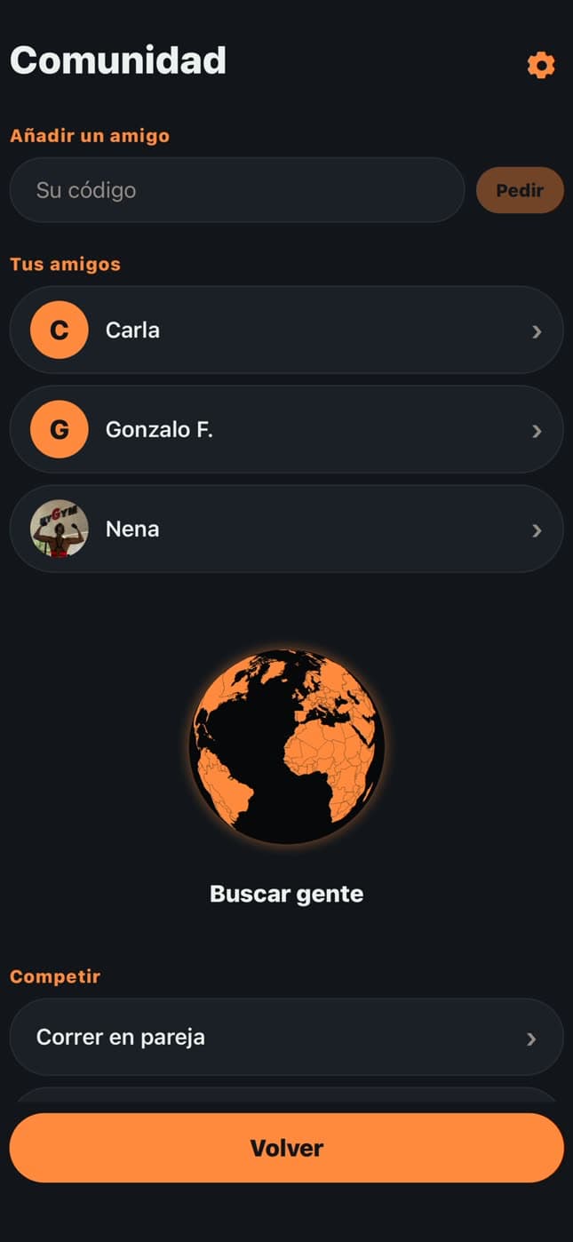 8Round: Community, with friends and races in pairs