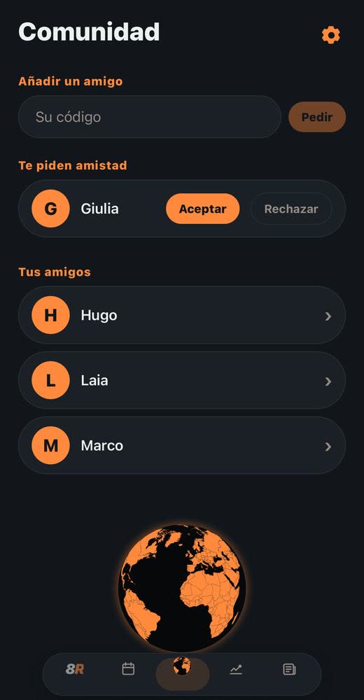 8Round: la comunidad