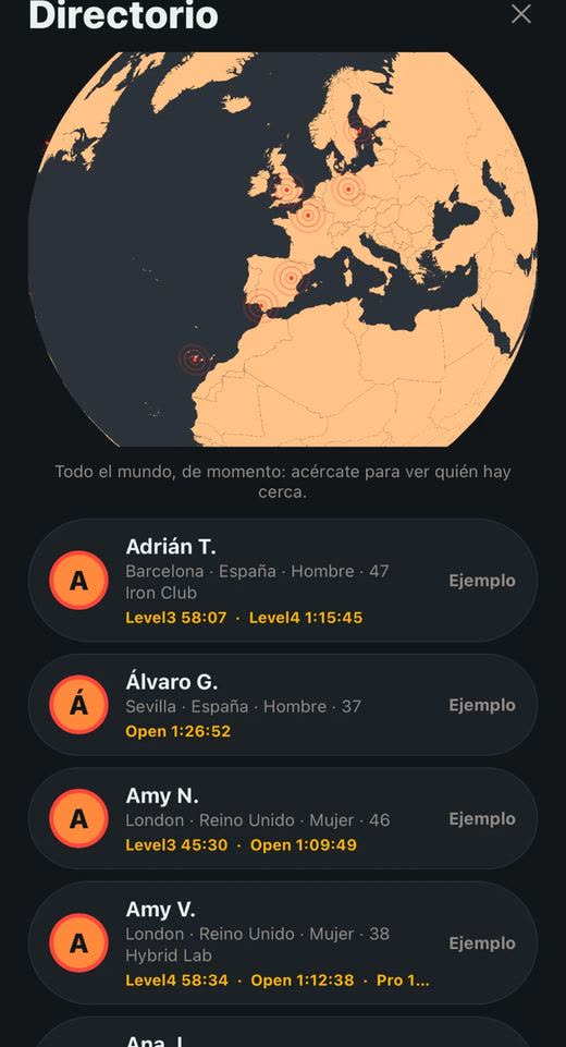8Round: el mapa del mundo