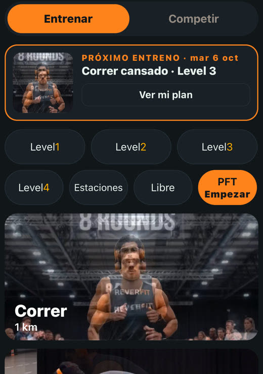 8Round: el test para empezar