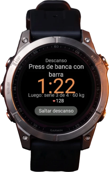 Reverfit on a Garmin watch: the rest, with what comes next
